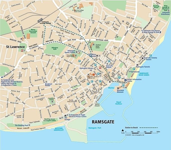 15 Albion Street Ramsgate Map