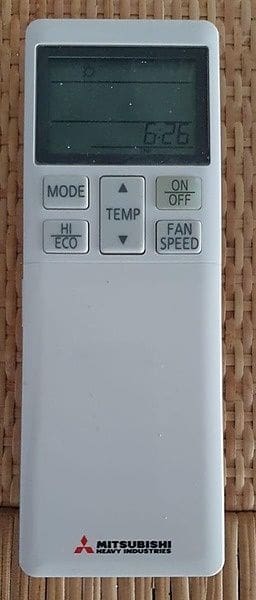 15 Albion Street AirCon remote control